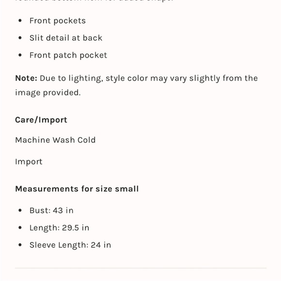 Free People EUC Oversized Rowan Blazer Black - Picture 4 of 12